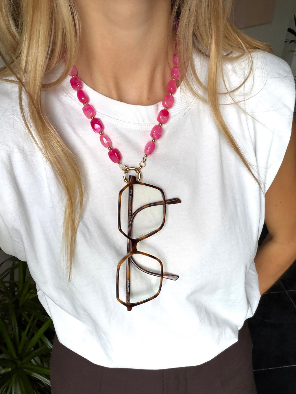 Collier porte-lunettes Anna