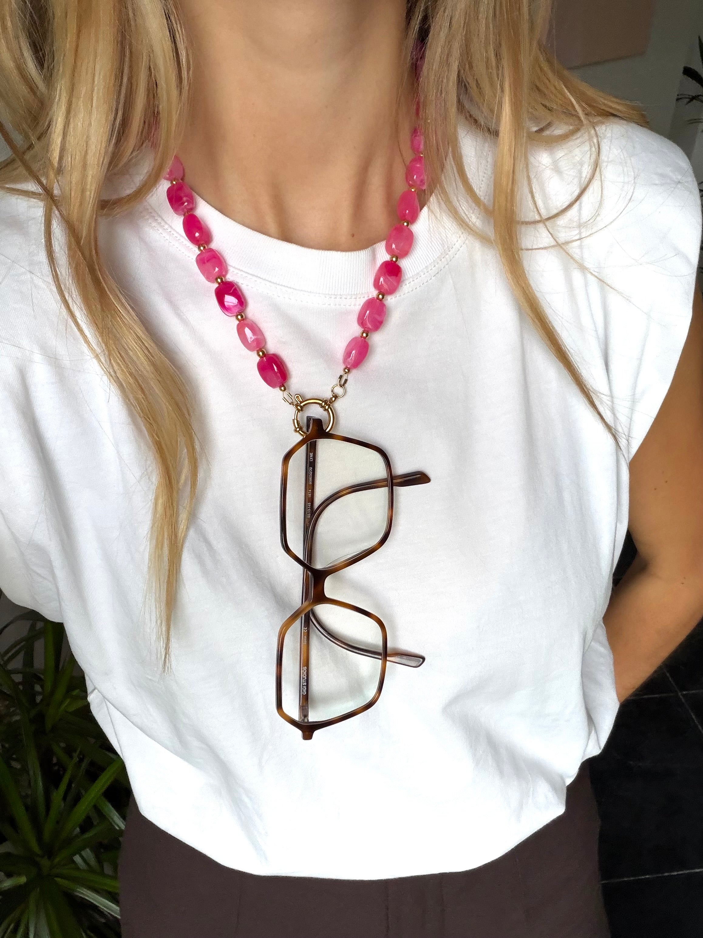 Collier porte-lunettes Anna