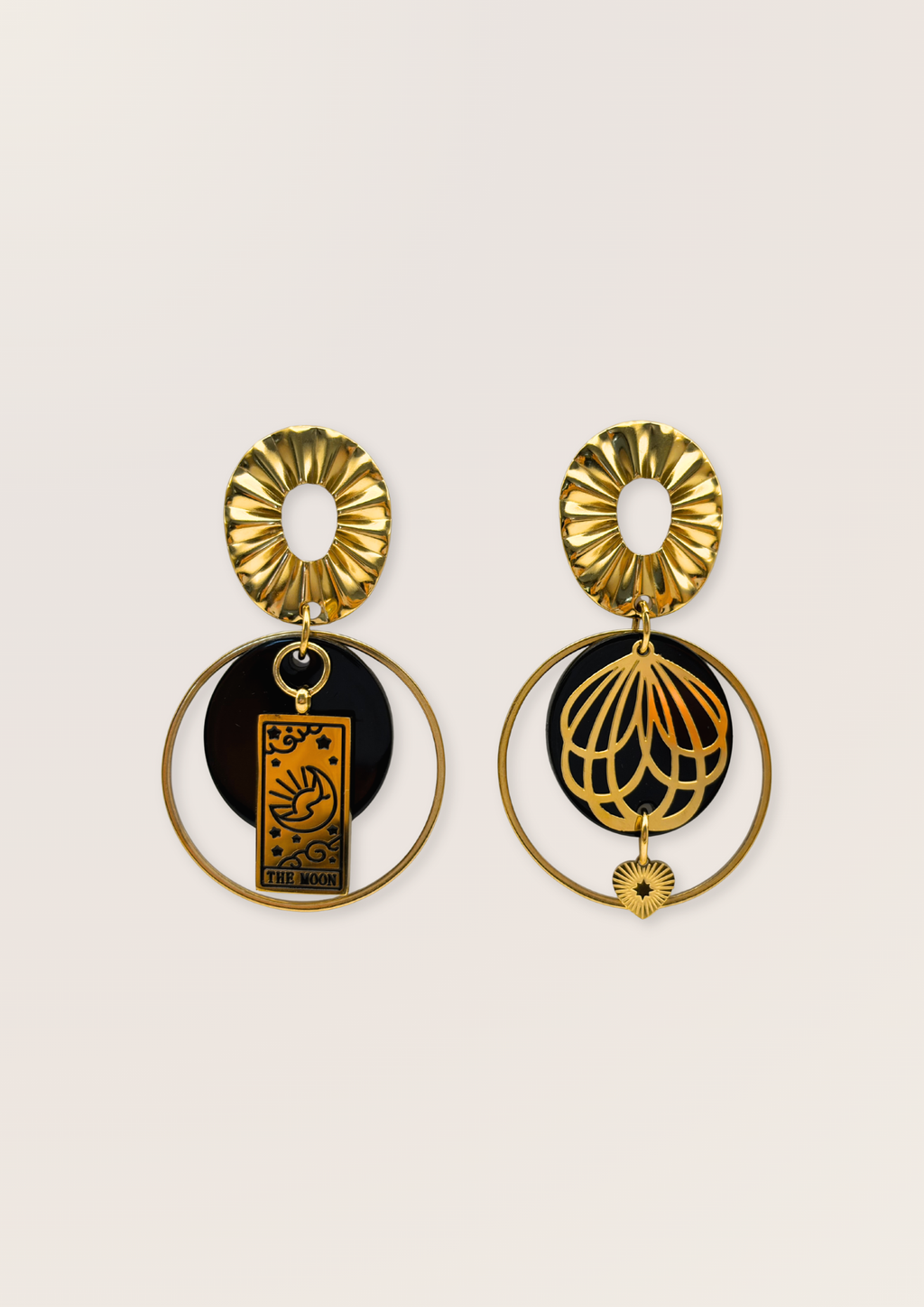 Boucles d'oreilles - Moon