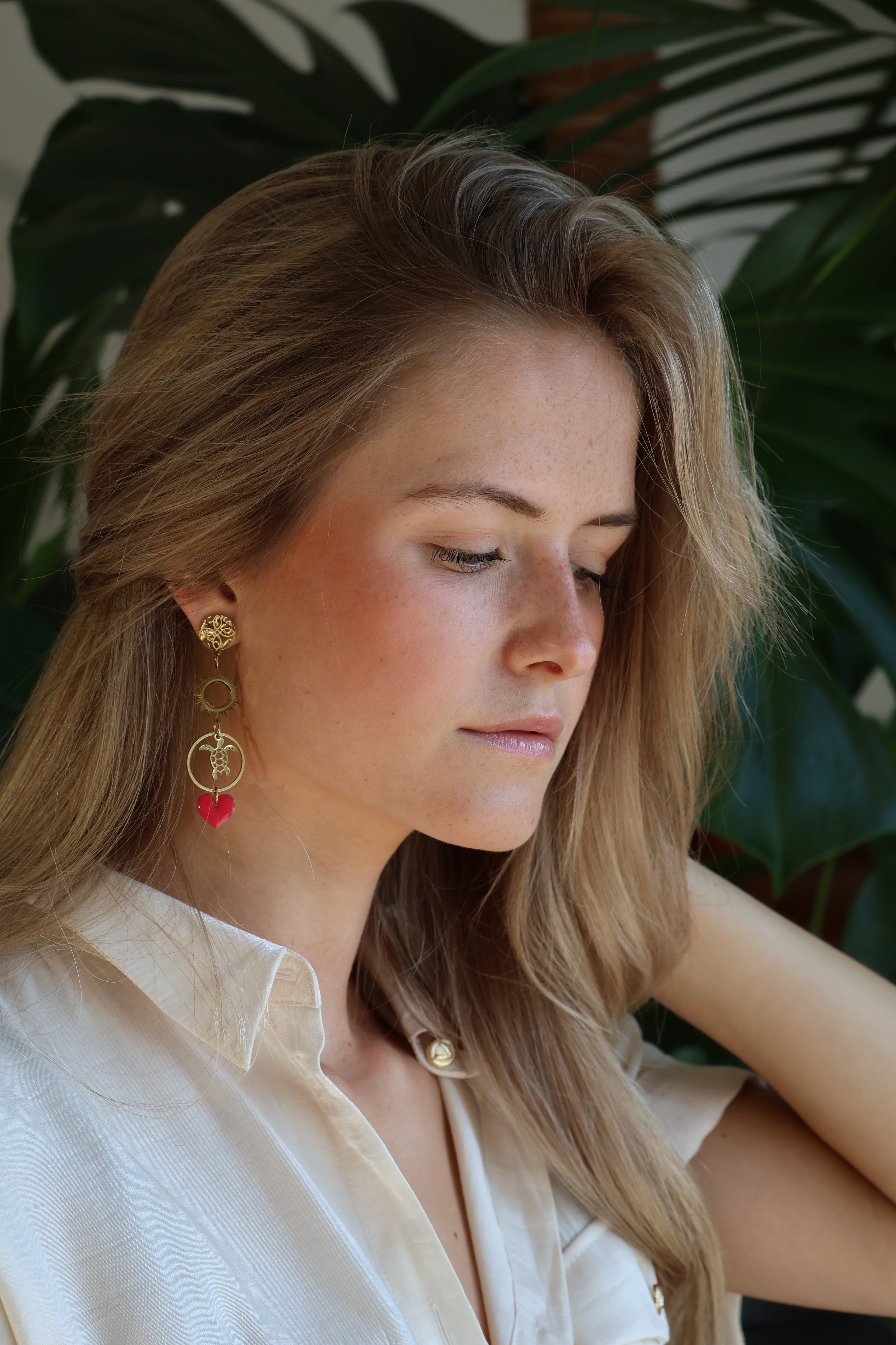 Boucles d'oreilles - Rosea