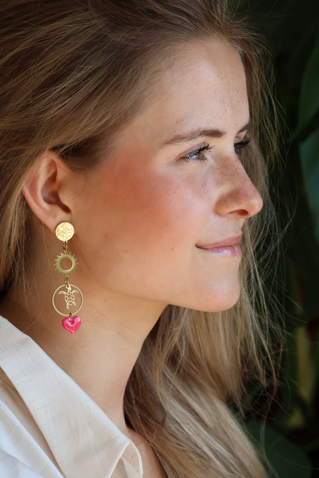 Boucles d'oreilles - Rosea