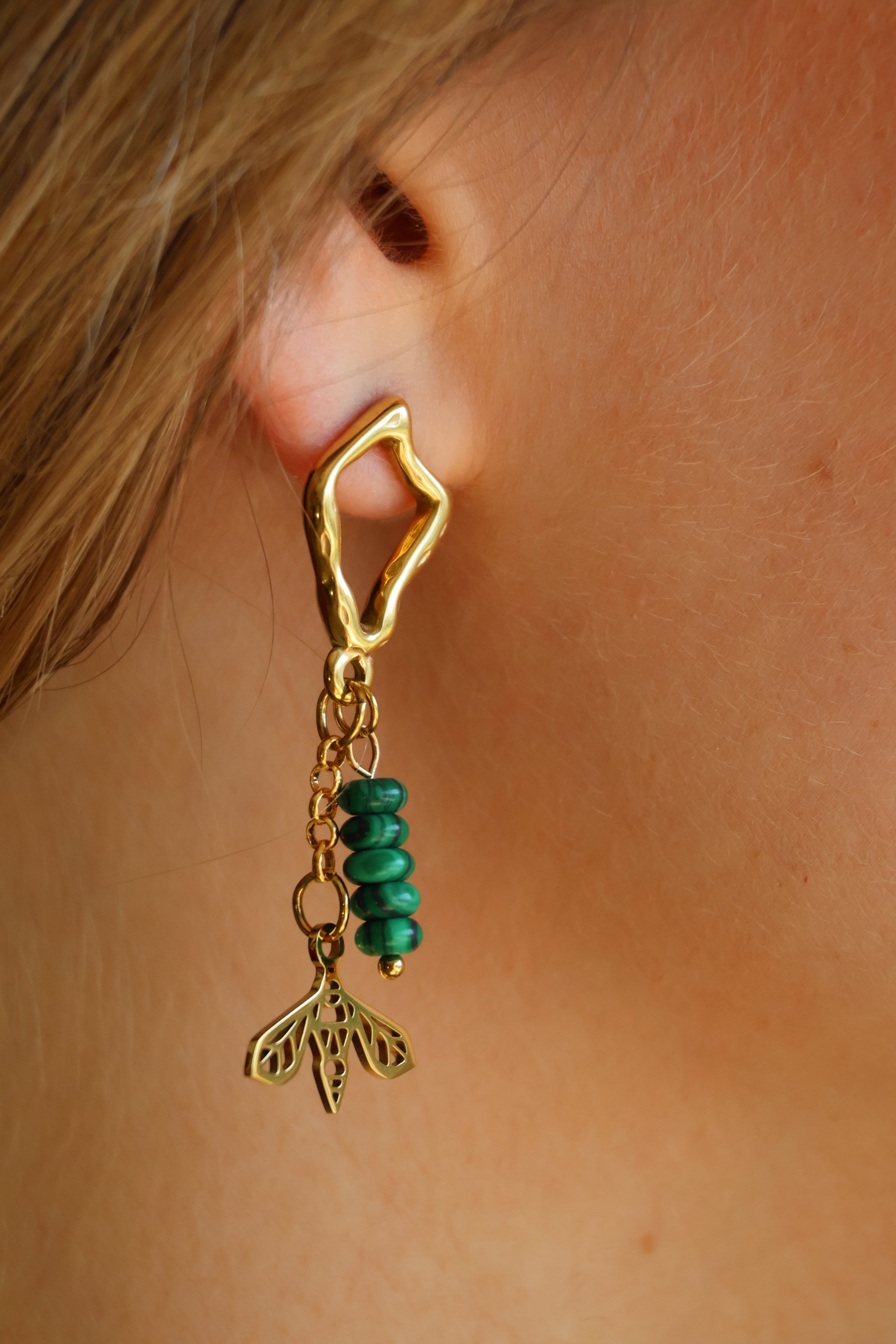 Boucles d'oreilles - Bee