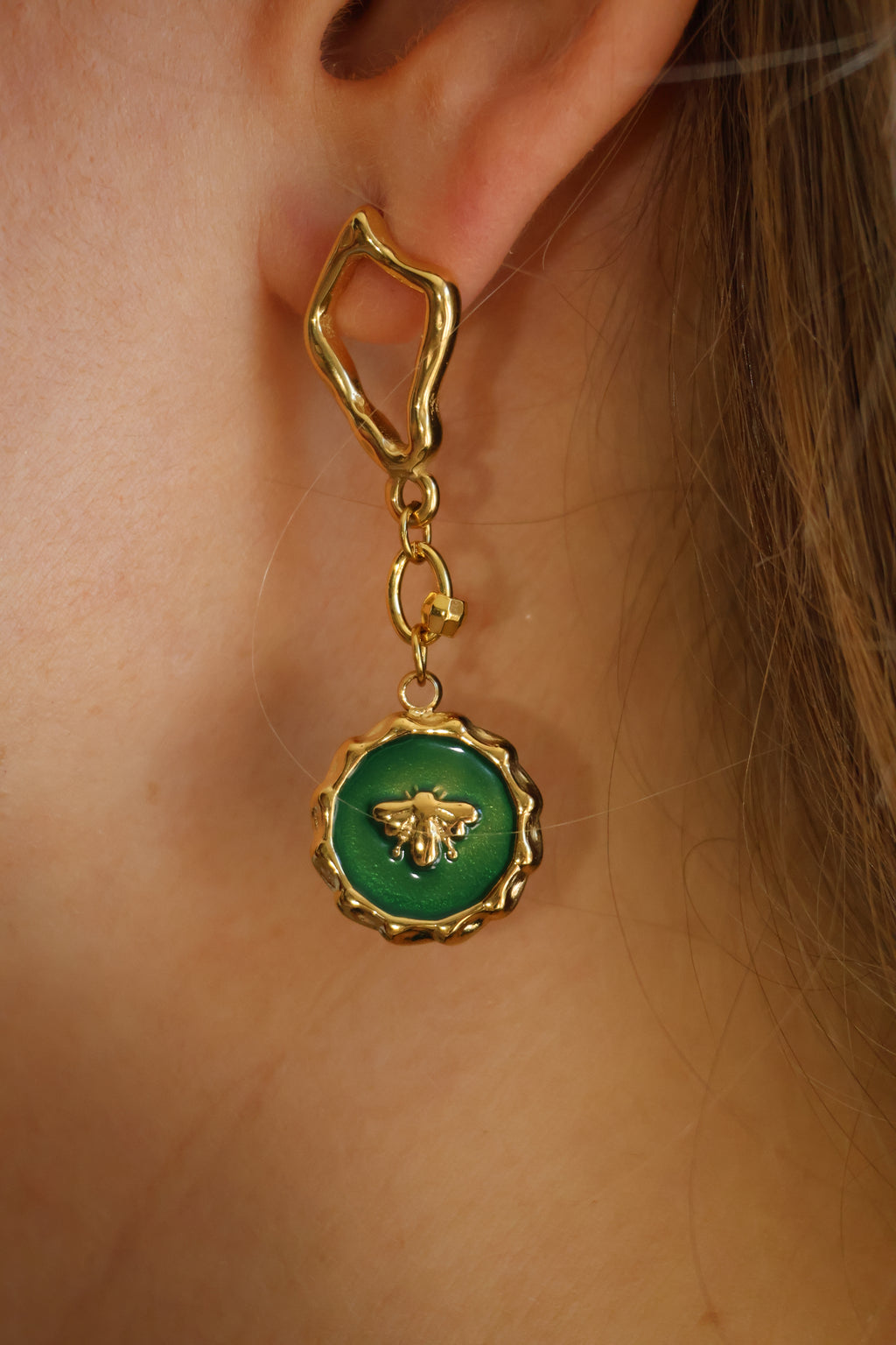 Boucles d'oreilles - Bee