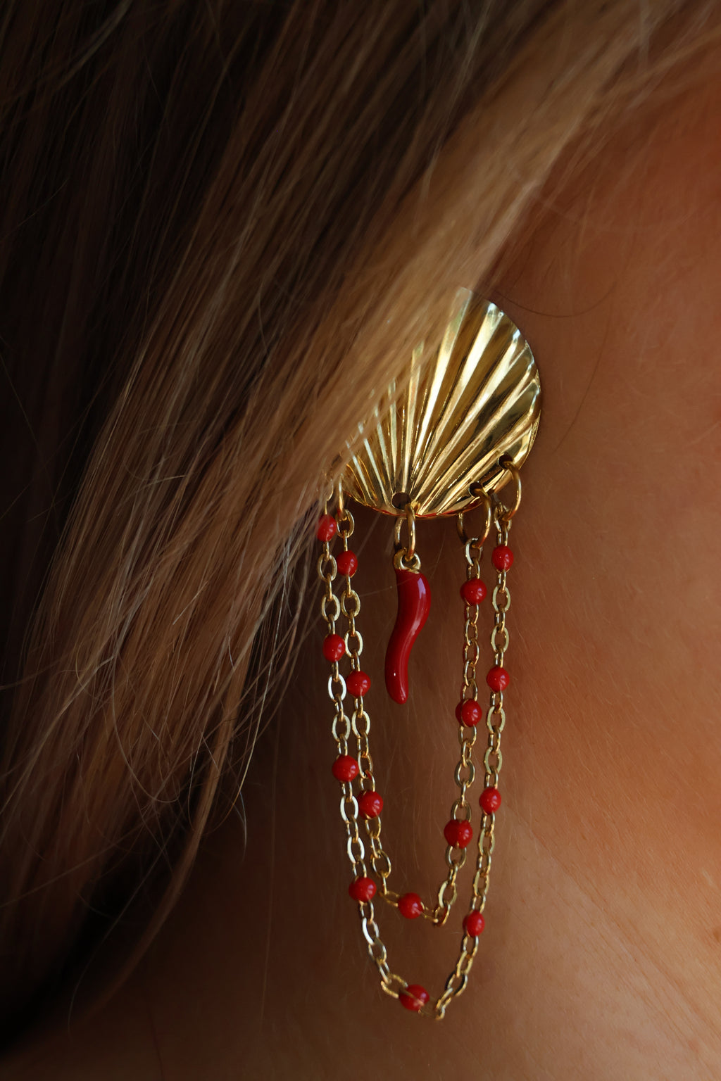 Boucles d'oreilles - Koa