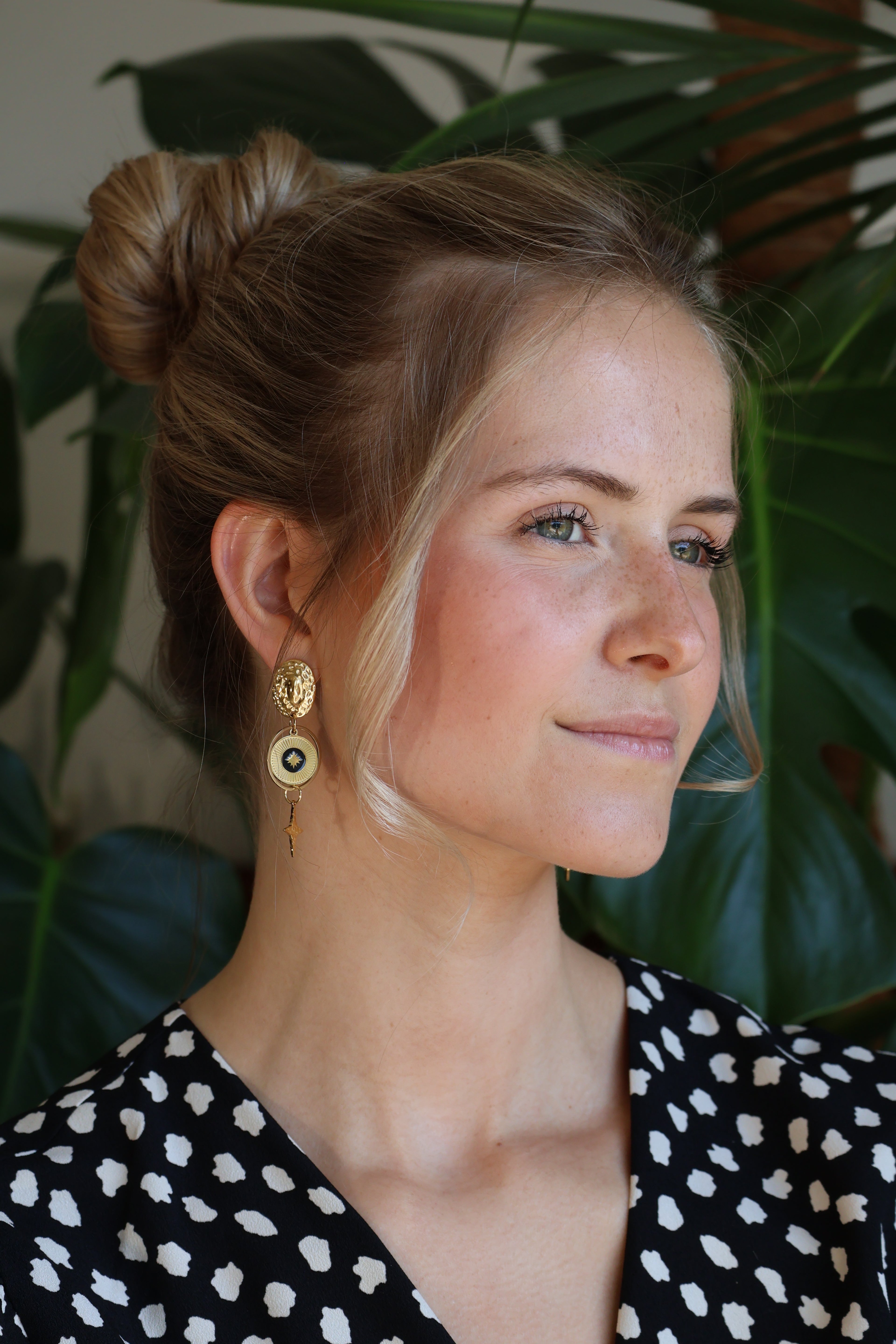 Boucles d'oreilles - Eclipse
