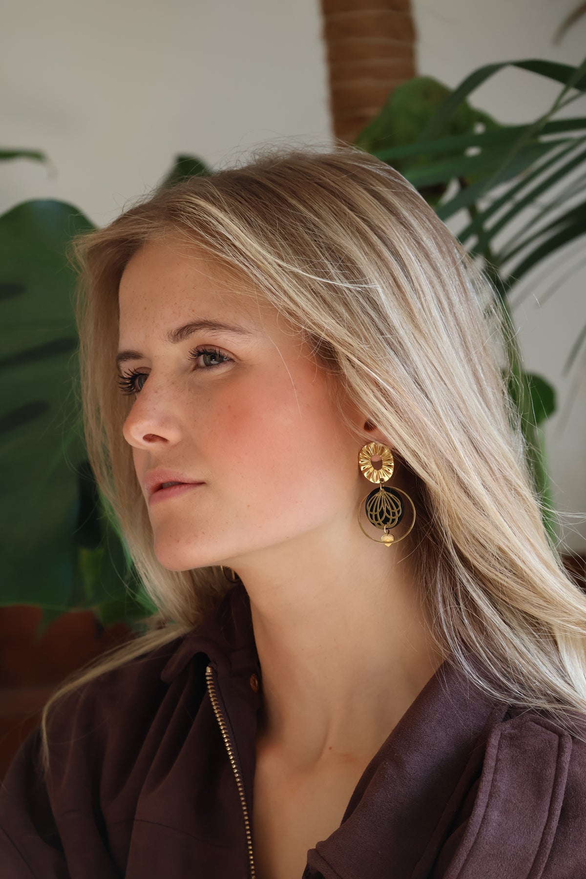 Boucles d'oreilles - Moon