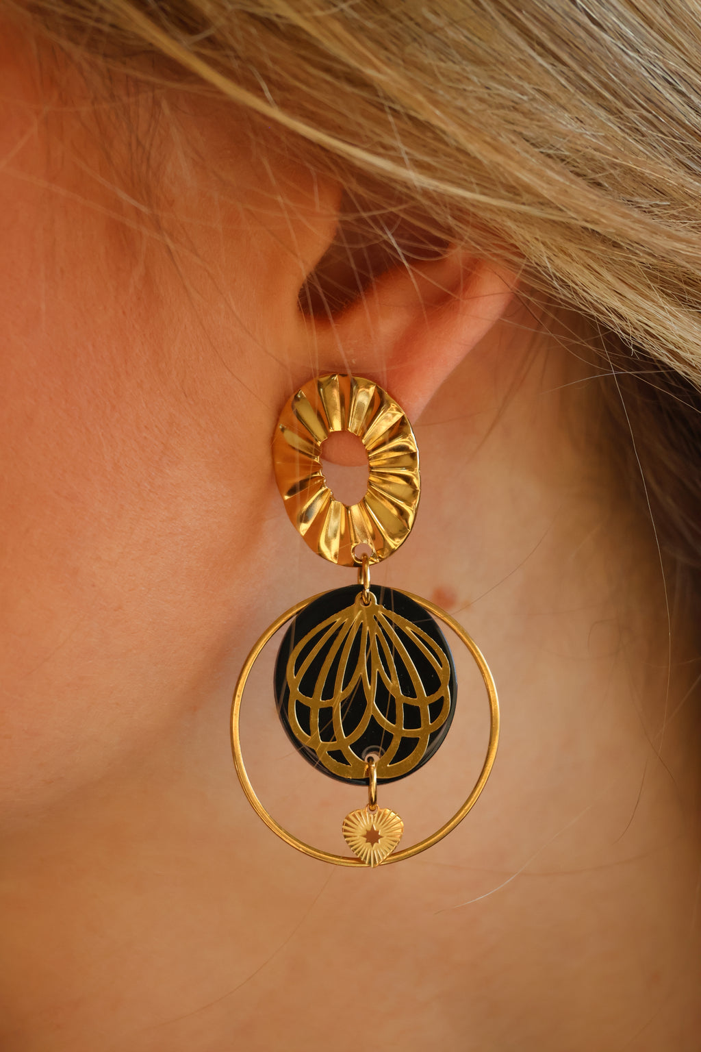Boucles d'oreilles - Moon