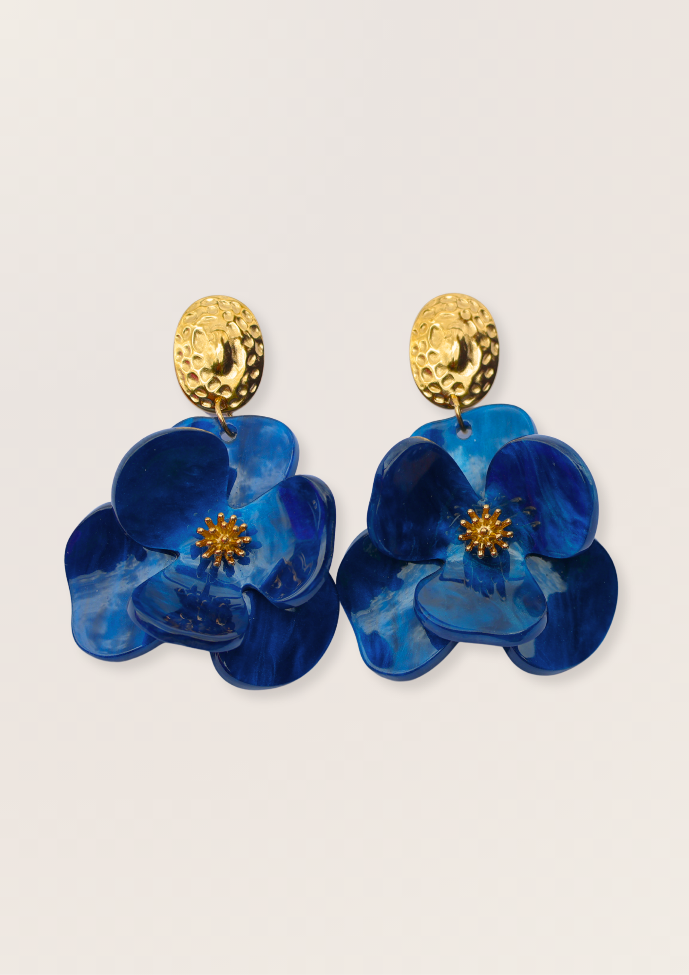 Boucles d'oreilles - Hibiscus