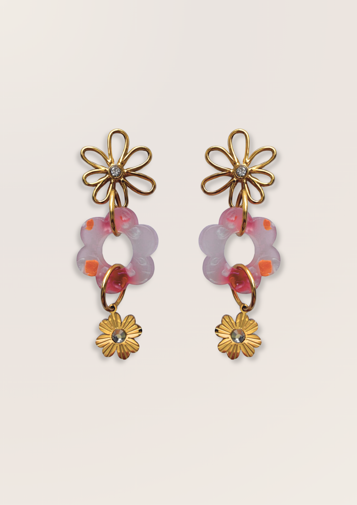 Boucles d'oreilles - Flora